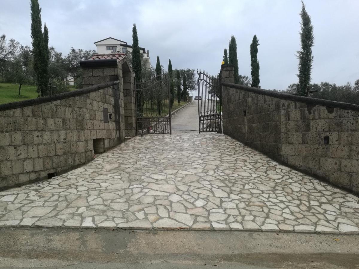 Villa Santoro Ai Tre Ulivi Con Piscina Privata Caiazzo エクステリア 写真