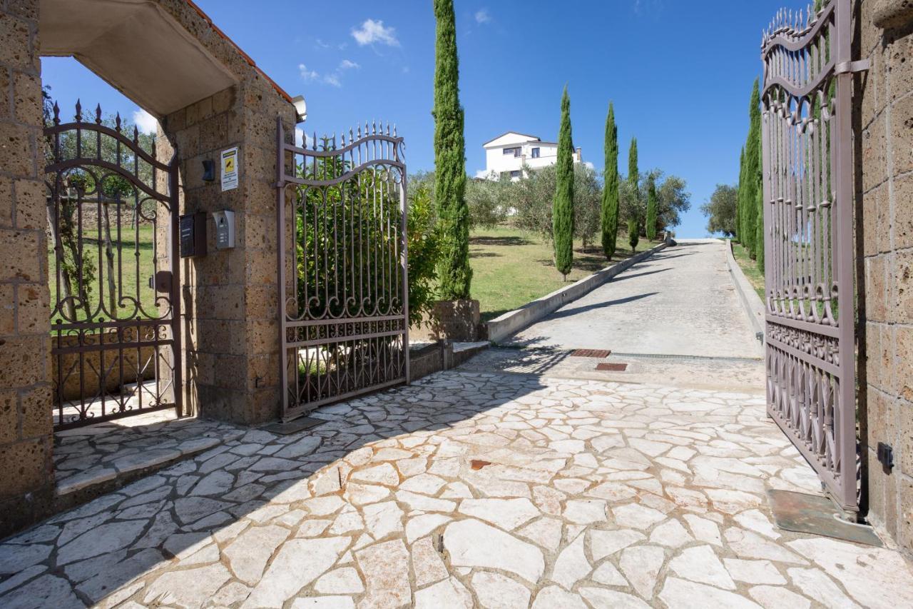 Villa Santoro Ai Tre Ulivi Con Piscina Privata Caiazzo エクステリア 写真